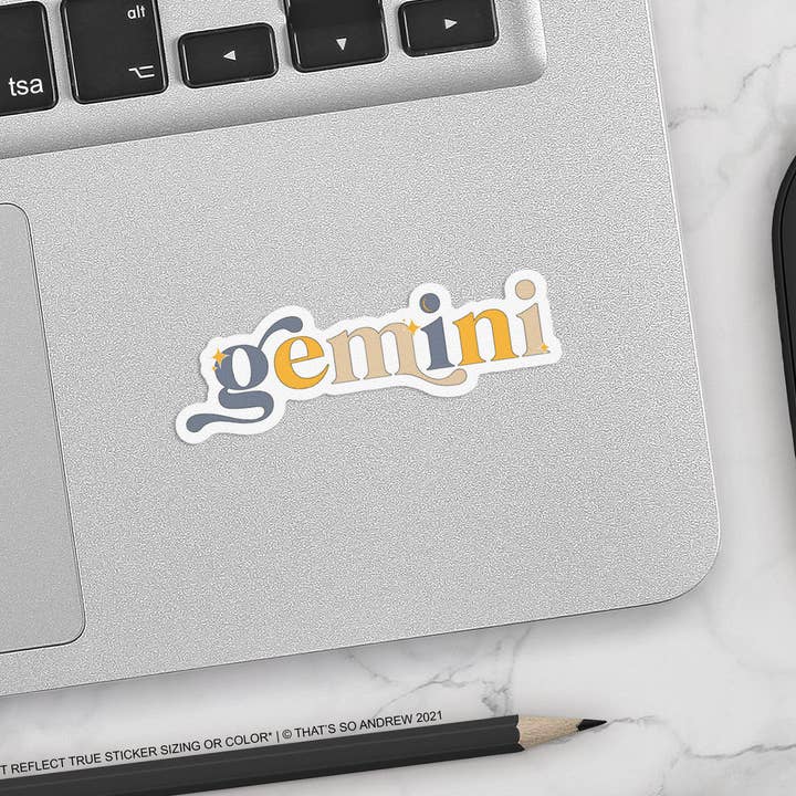 That’s So Andrew - Vente Autocollant - Autocollants rétro en vinyle Zodiac5