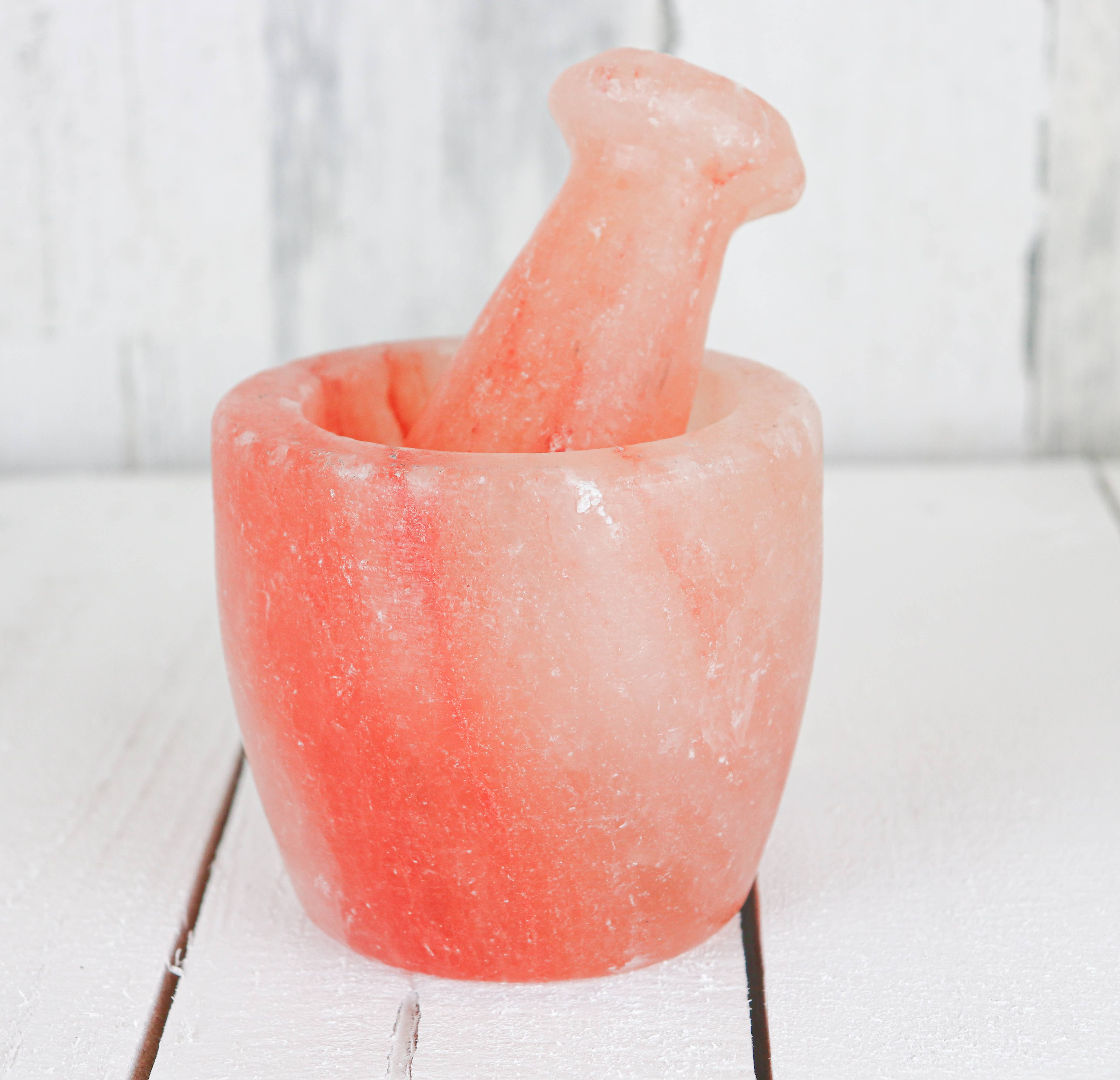 Himalayan Secrets - Wholesale Mortar & Pestle - Himalayan Salt Mortar and Pestle Set