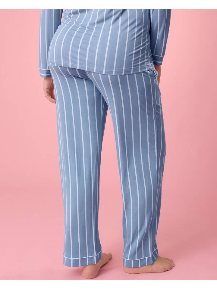 Kindred Bravely - Wholesale Sleepwear Set - Women's - Birthday Colors: Clea Bamboo Long Sleeve Pajama Set11