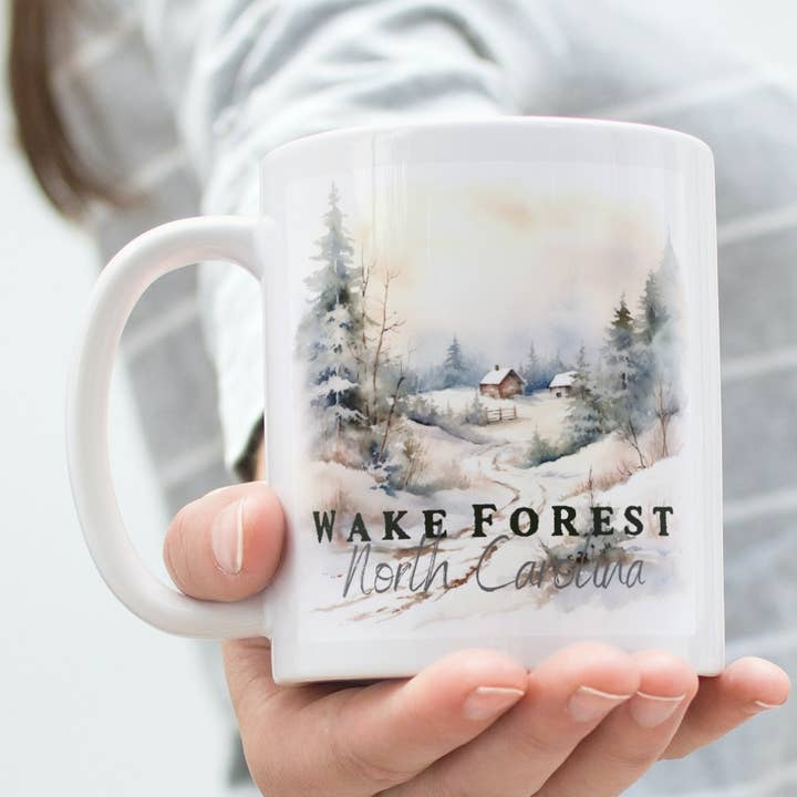 Julmugg - Custom City State Winter Scene för wholesale av Jackson + Wyatt