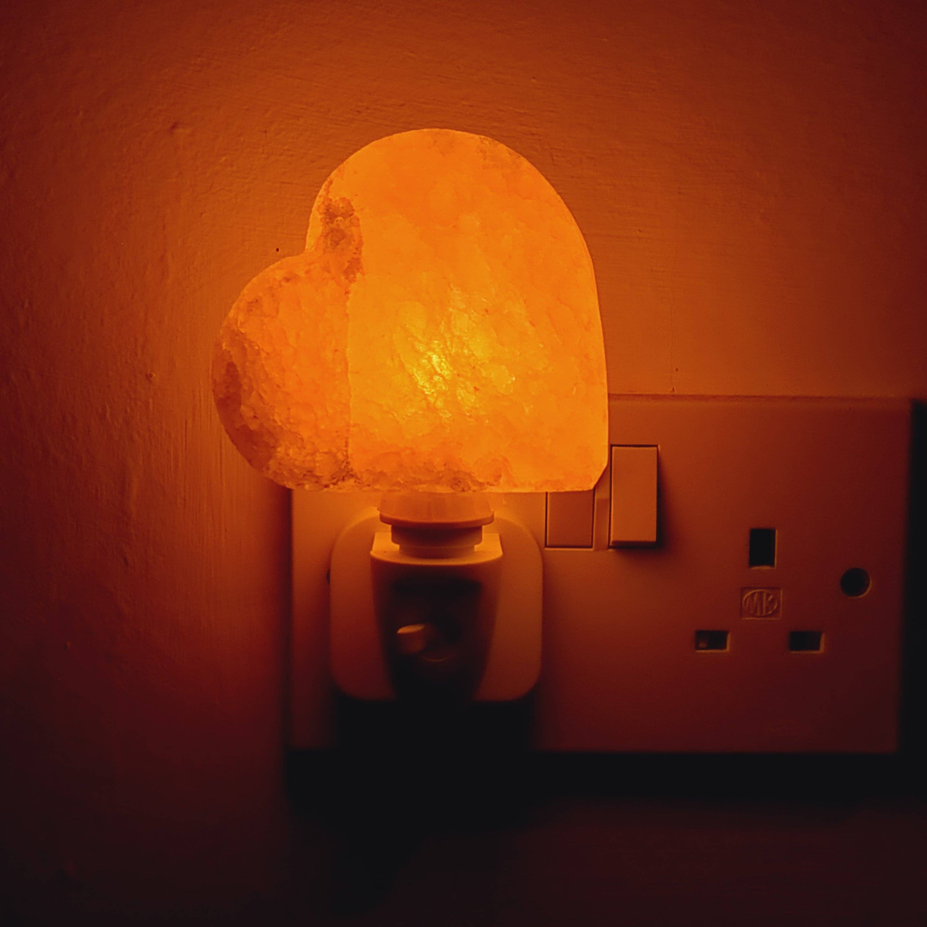 Gemstone Gifts Ltd. - Wholesale Night Light - Himalayan Salt Night Light (Natural. Heart, Sphere, Cross)1