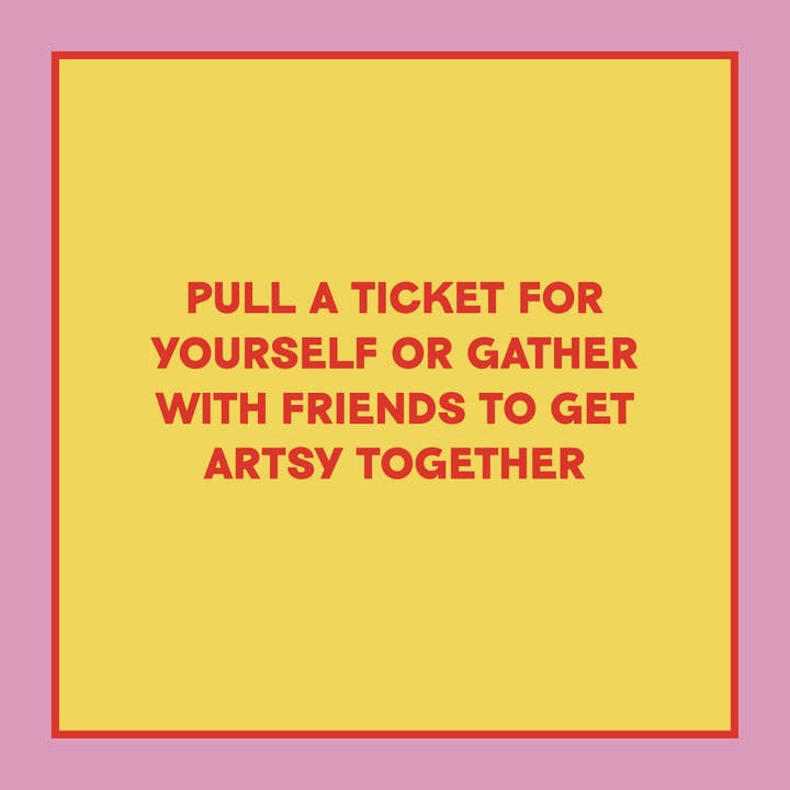 Chronicle Books - Wholesale Gag Gift/Novelty Gift - Take-a-Ticket: Creativity8