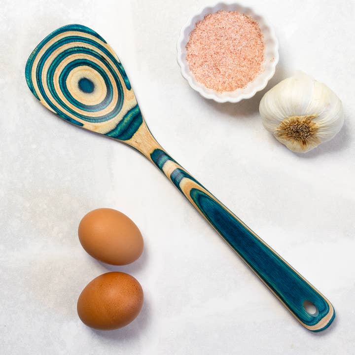 Totally Bamboo - Wholesale Kitchen Spoon - Baltique® Mykonos Collection Wooden Cooking Spoon, 12.5"2