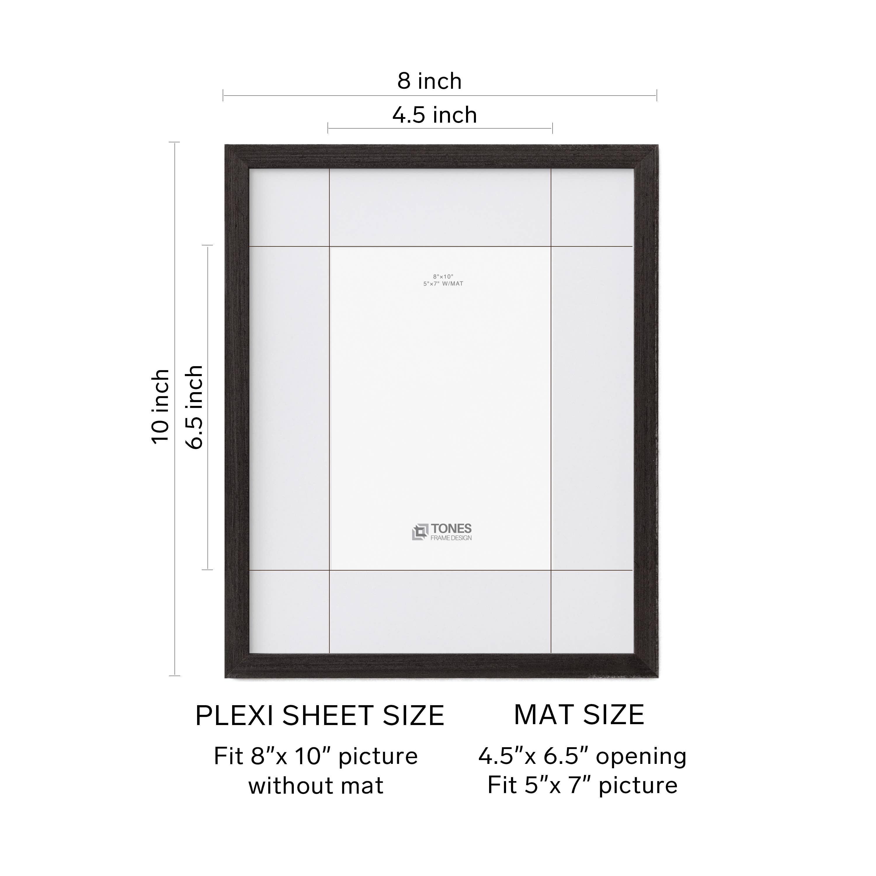 LivingTaste Home Inc - Wholesale Picture Frame - 8x10 Dryades Wooden Frame Set of 29