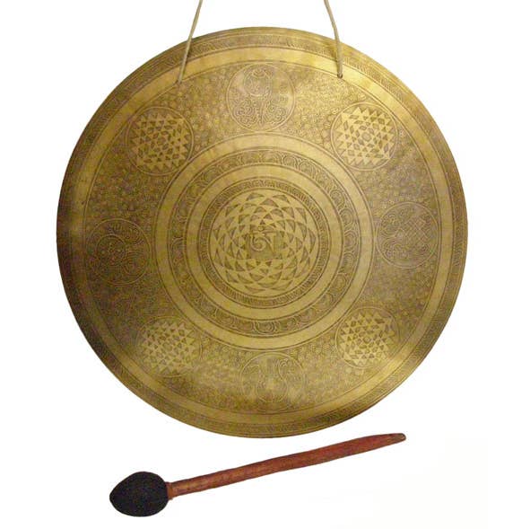 Crystal Magick Wholesale Ltd - Wholesale Musical Instrument - Handmade Tibetan Gong1