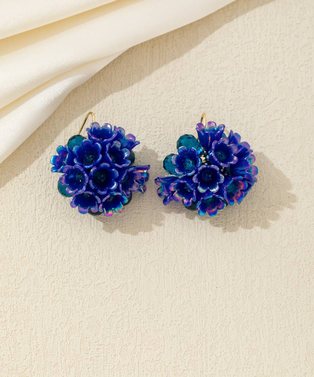 Blossom bijoux – wholesale Hängande örhängen – Blom- och pärlhängande örhängen – 26AHBOL0571