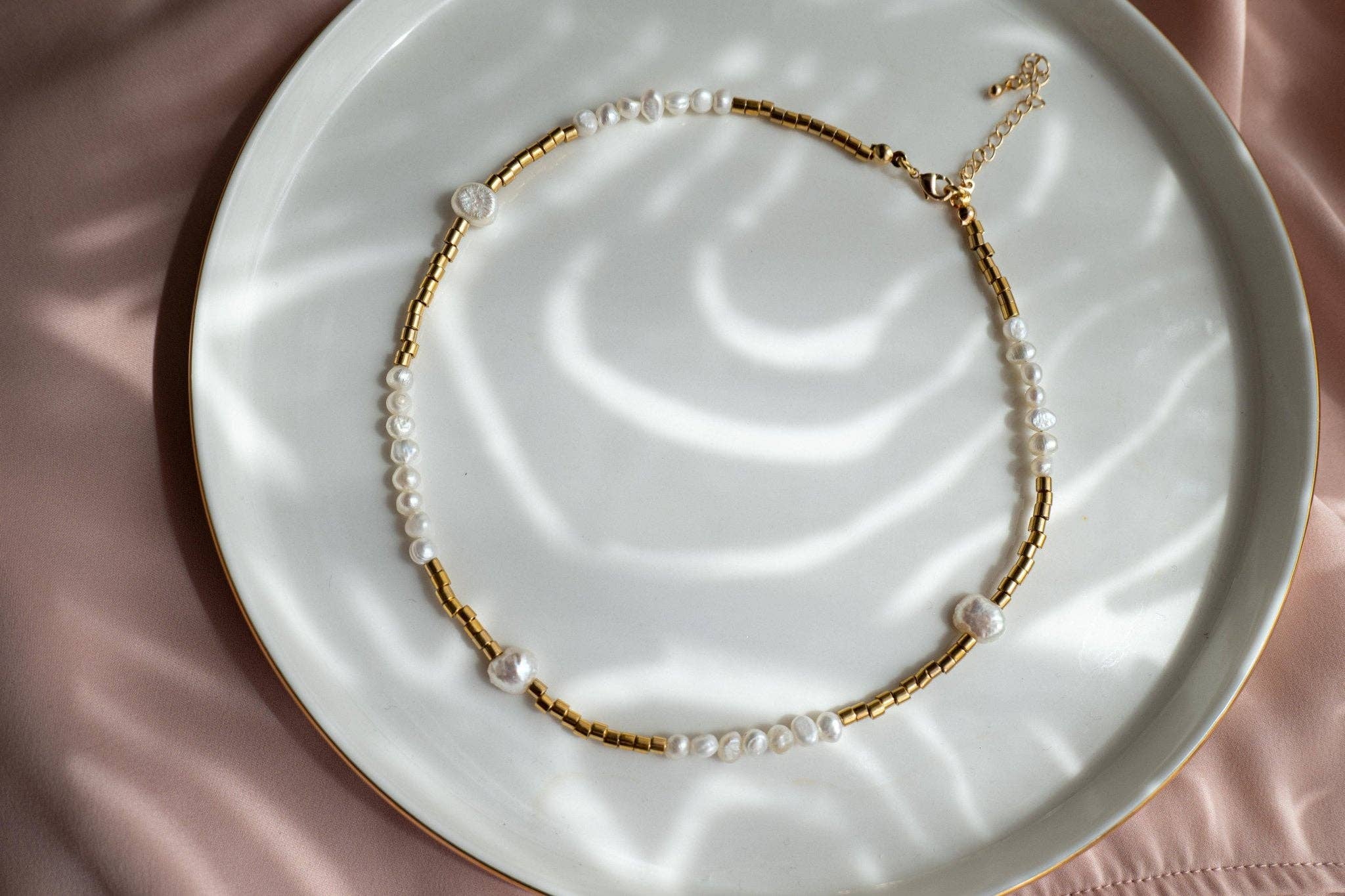 OE! - Wholesale Beaded/Pearl Necklace - INCONTRO - Collana con perle di fiume2