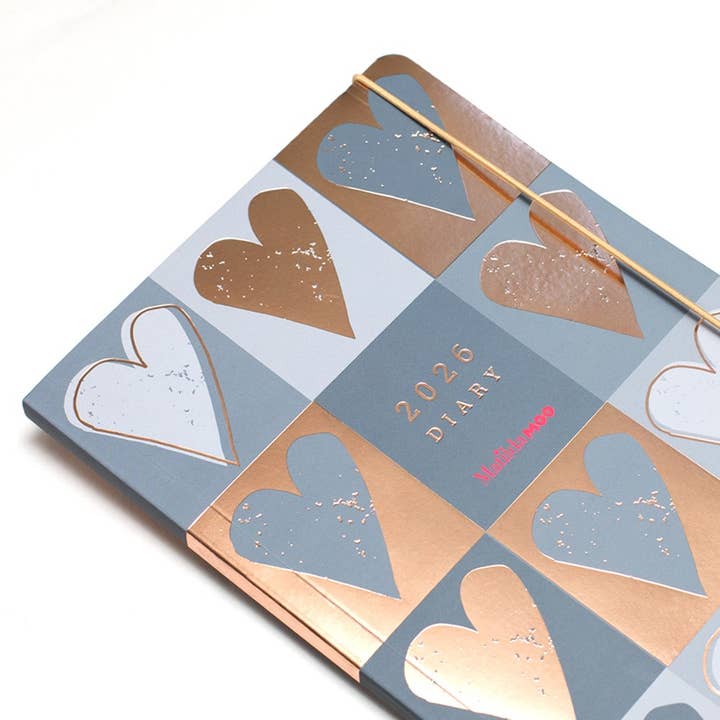 Tangible Stationery – wholesale Journal/diary – Matilda Moo - 2026 Diary - A5 Weekly Notes1