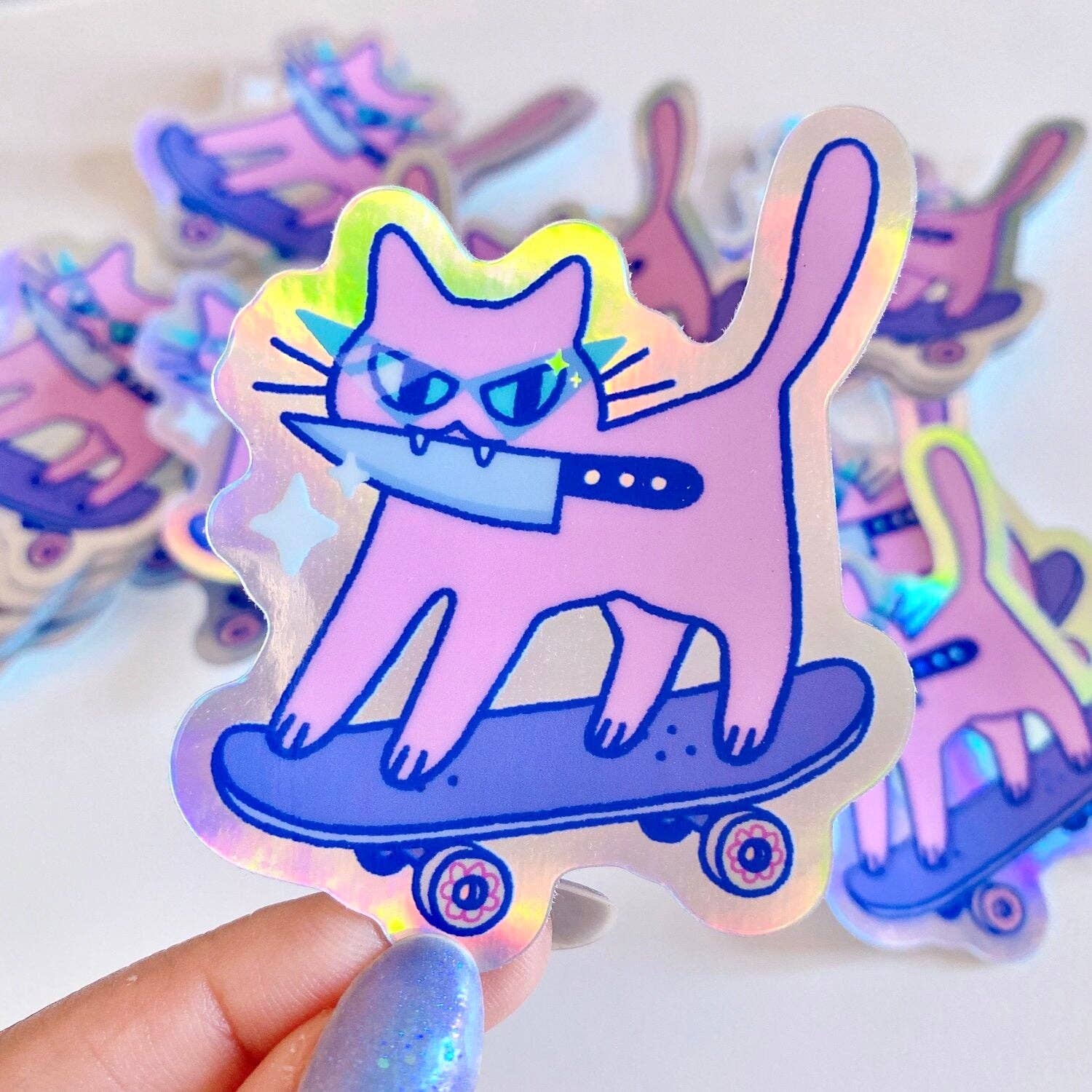 Radhia Rahman - Wholesale Sticker - Skateboard Kuni Sticker0