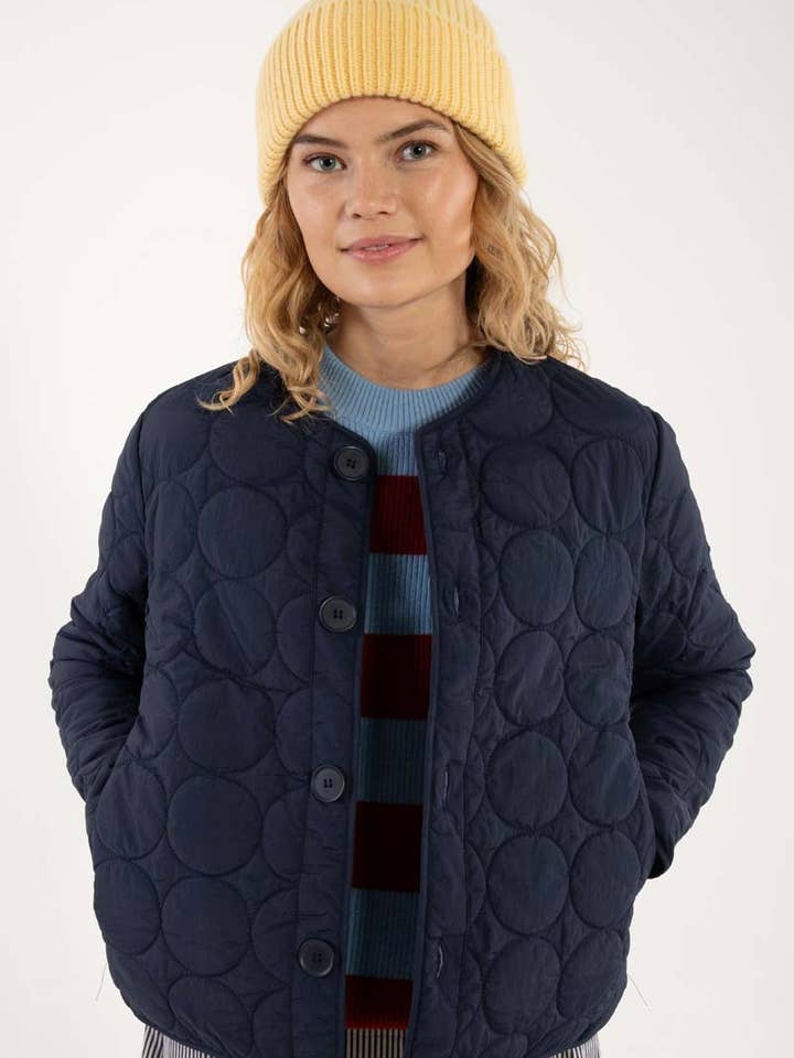 Daneland Thermo Jacket Dk Navy for wholesale by Danefae København