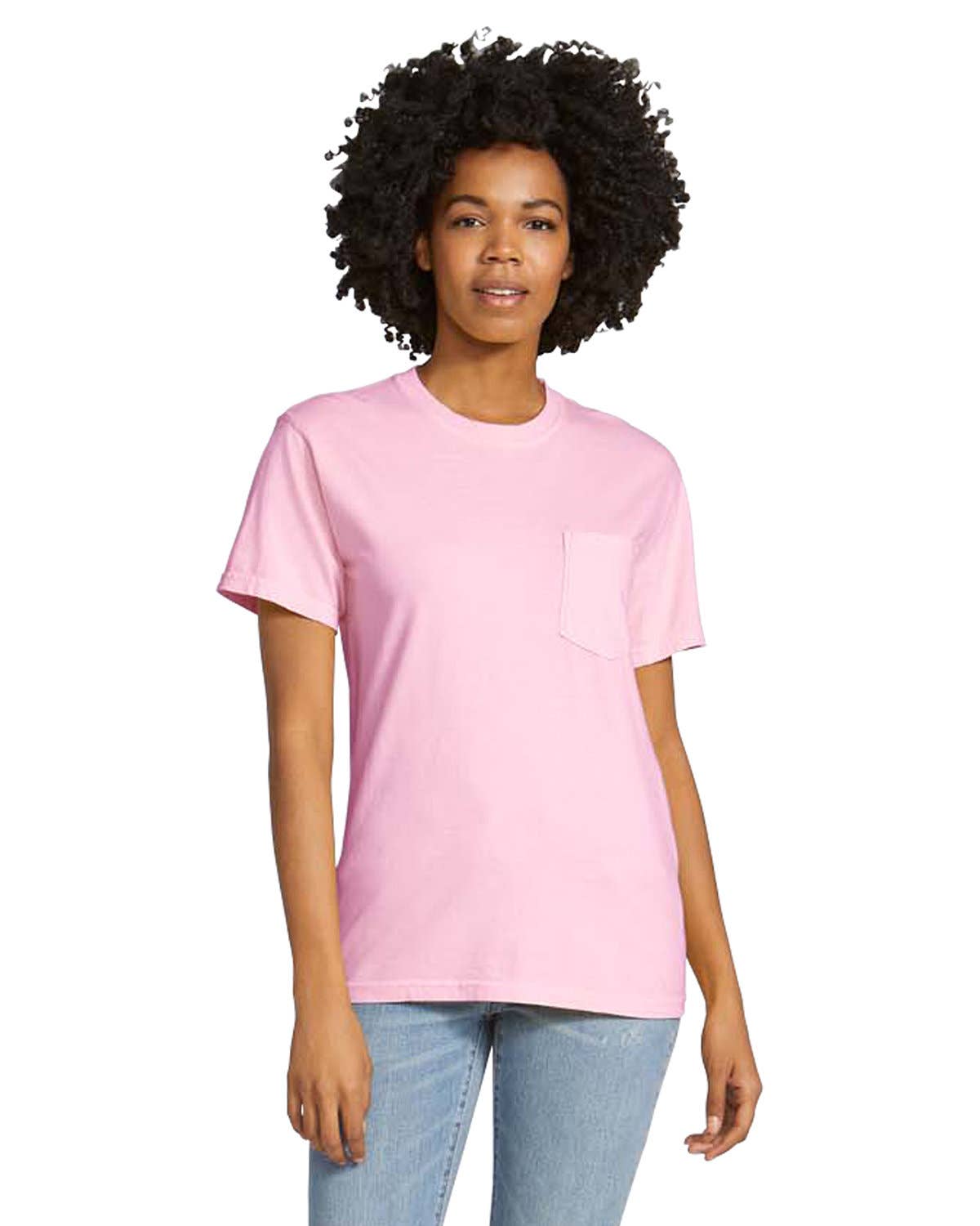 Total Apparel - Wholesale T-Shirt - Unisex - Comfort Colors Garment-Dyed Pocket Blank T-Shirt | 6030CC39