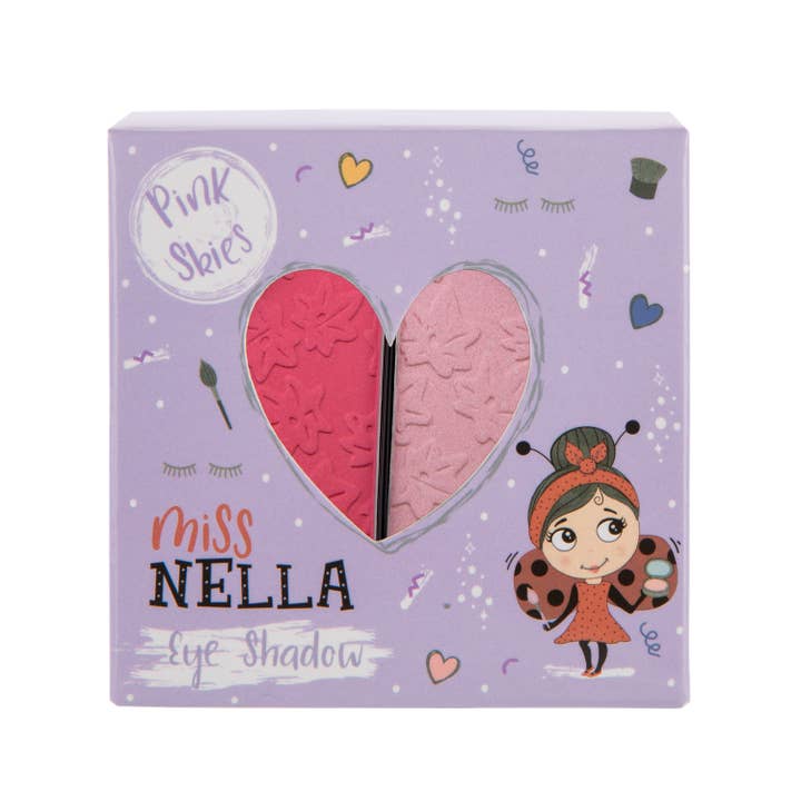 Miss Nella - Wholesale Kids Makeup - Kids - Eyeshadow Duo Pink Skies Hypoallergenic Makeup for Kids