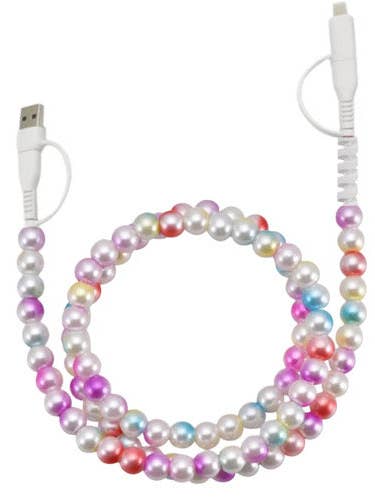 Chargeur 4 en 1 Perle Colorée pour la vente par Kaydee Lynn LLC