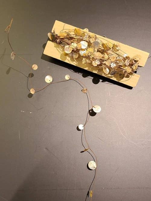 28' Abalone Shell Garland for wholesale by The Light Garden Collection