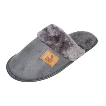MB SMERWICK SA - Wholesale Slippers - Men's - SUEDE INDOOR SLIPPER - 2 COL. - T. 41/46 - MBS021041