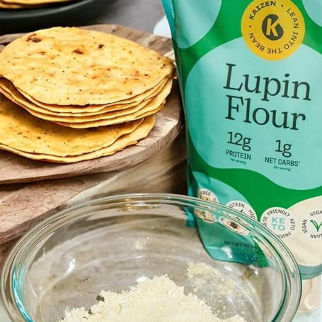 Kaizen Food Company – Farinha sem glúten por atacado – Farinha de Tremoço 1g Net Carb High Protein - Sem Glúten, Keto6