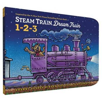 Chronicle Books - Wholesale Preschool Book (3-5) - Steam Train, Dream Train 1-2-3