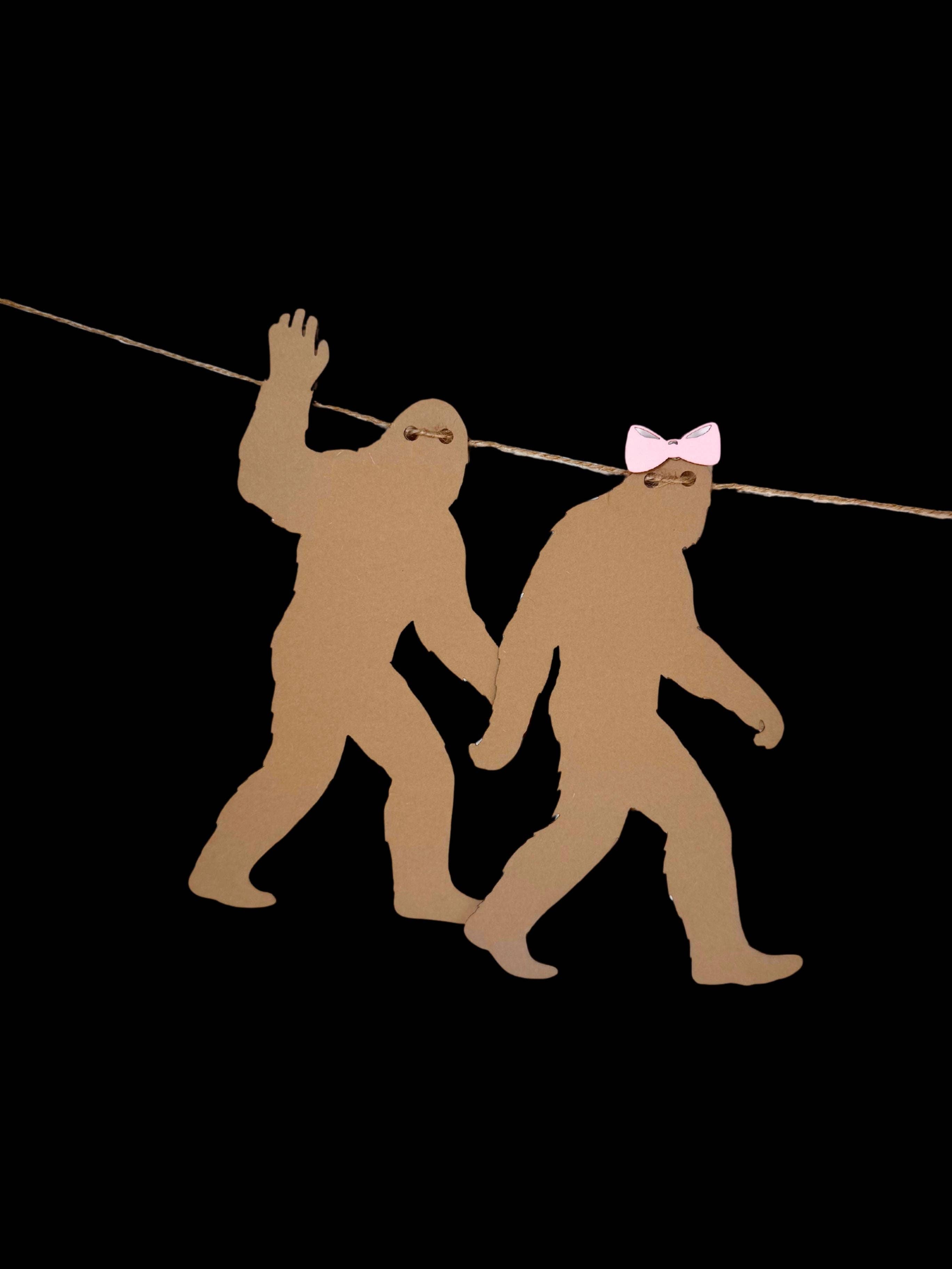 The Creative Garland Company - Wholesale Bunting/Garland - The Bigfoot / Sasquatch Garland3