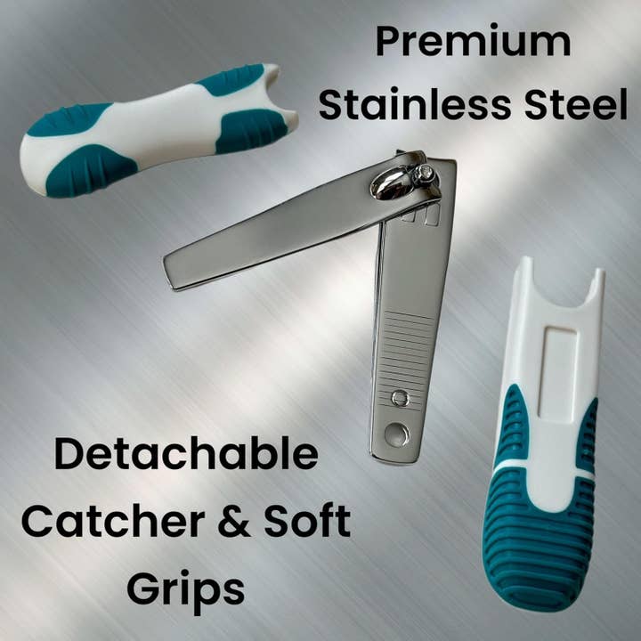 Innovarix – wholesale Nail clipper/scissor – Nail Clippers with Detachable Non Slip-Grip 3