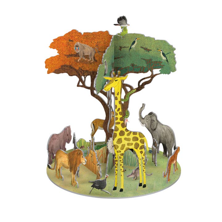 Wild Savannah Pop & Slot Scene - POP 099 for wholesale by Roger La Borde