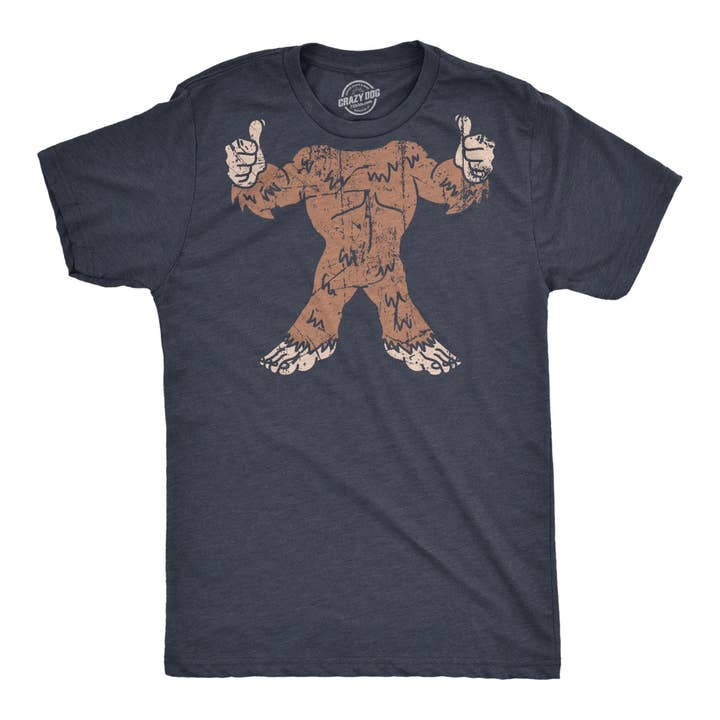 Bigfoot Big Foot Sasquatch Funny Mens T shirt Sarcastic for wholesale on Faire