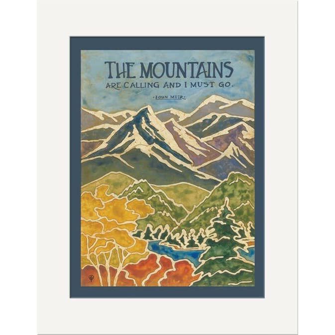 The Bungalow Craft - Wholesale Art Print - Muir Mountains