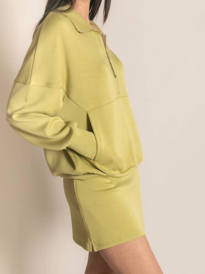 P. CILL – wholesale Sweatshirt - Dam – P. CILL Butter Modal tröja med dragkedja55