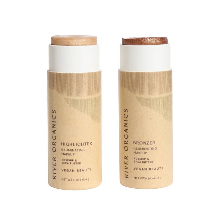 River Organics - Wholesale Makeup Highlighter - Highlighter and Bronzer Sets