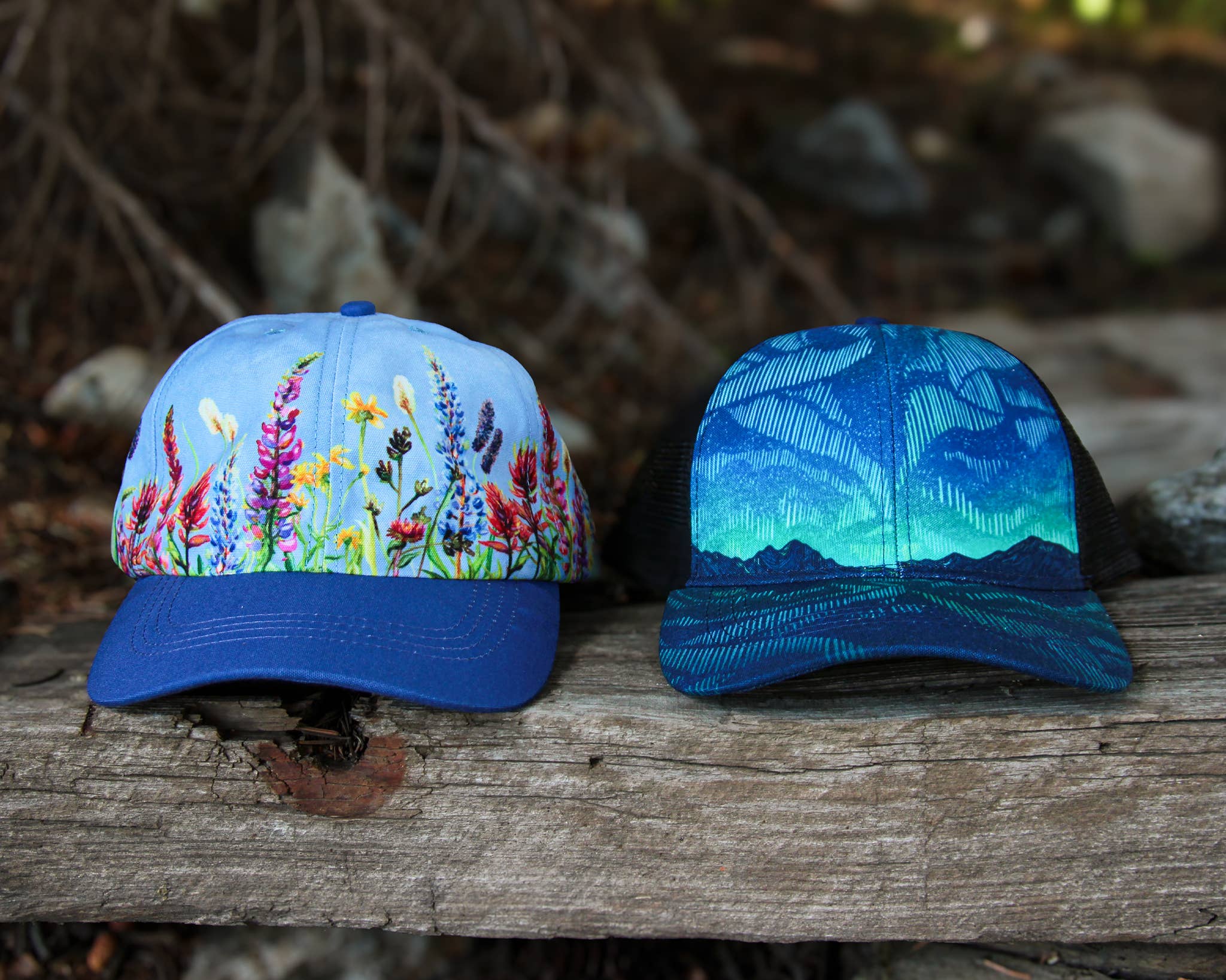Alpinecho - Wholesale Trucker Hat - Unisex - Northern Lights Trucker Hat4