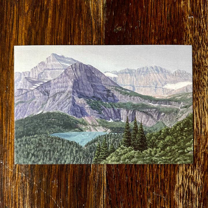 Glacier National Park Postcard for wholesale by MP Mountainworks