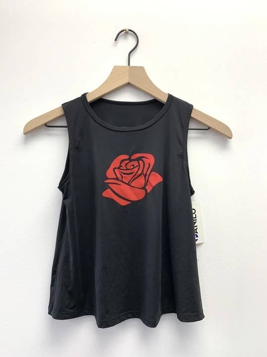 Red Rose Tank for wholesale by Fanilu
