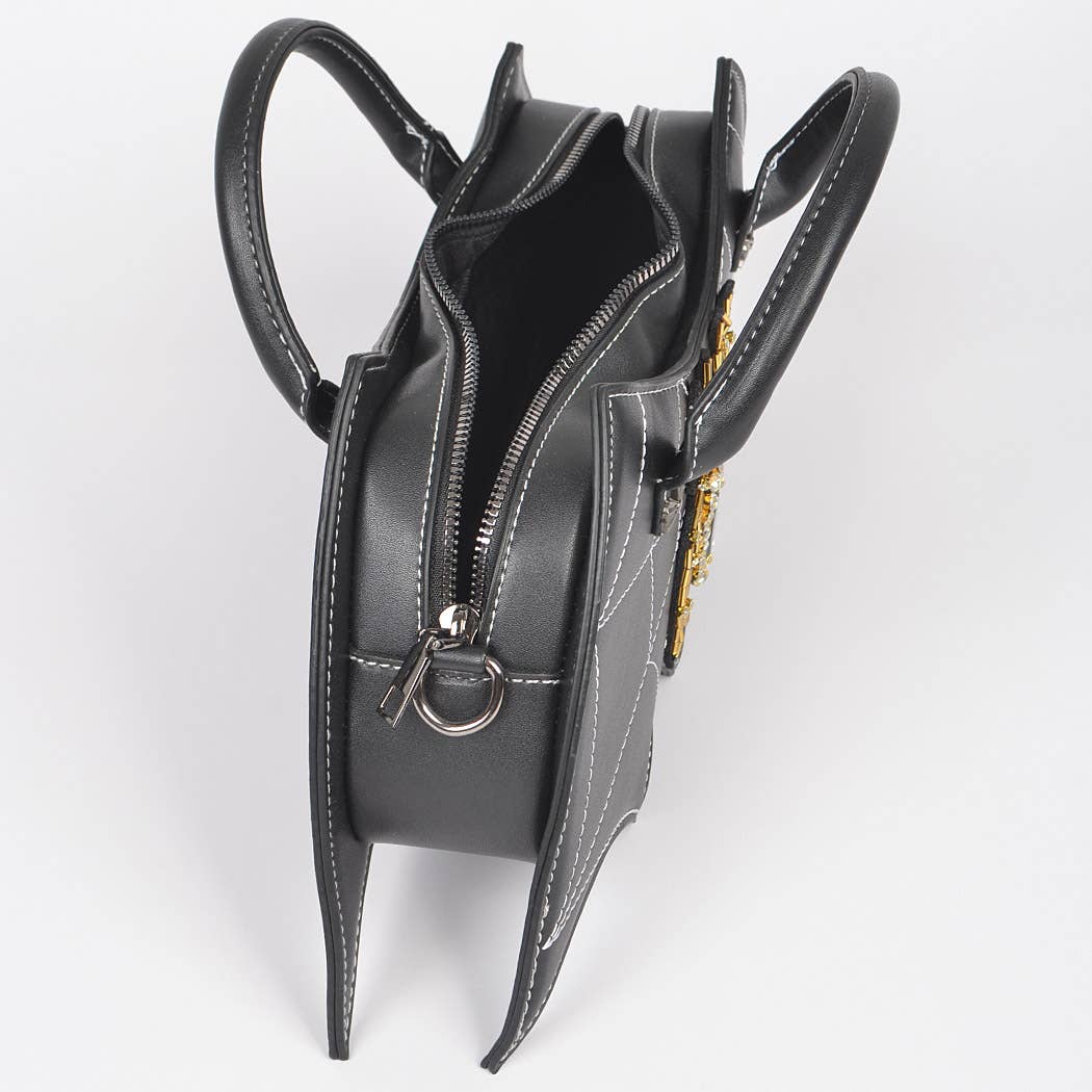 3AM BY H&D ACCESSORIES - Venta al por mayor Bolso con asas - Mujer - Bolso de mano con asa superior de imitación piel con diseño de araña6