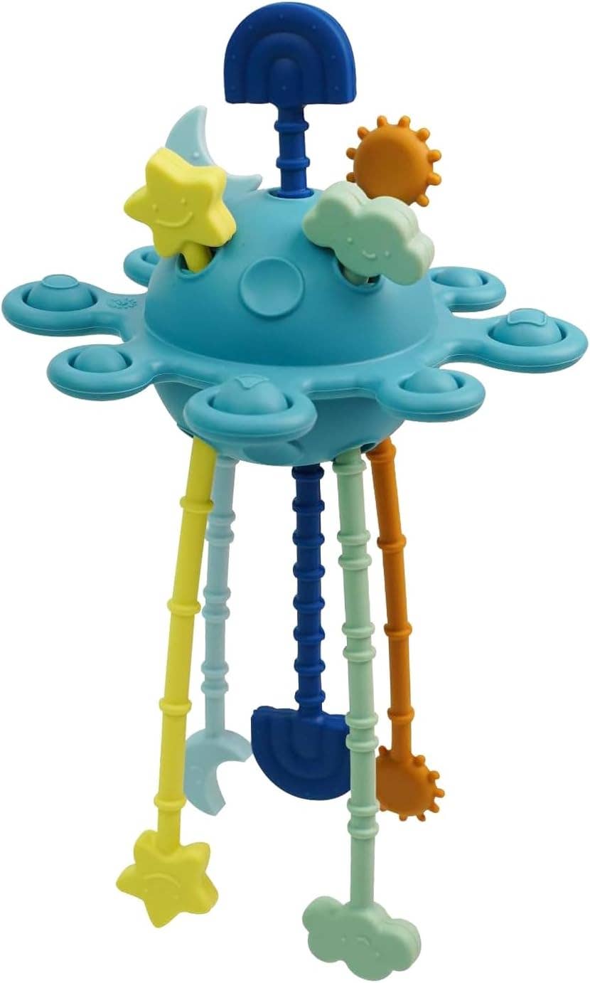 VIGOR - Wholesale Teether (Not Clip-On) - Baby - Montessori Pull String Sensory Toy for 6-12-18 Months Babies1