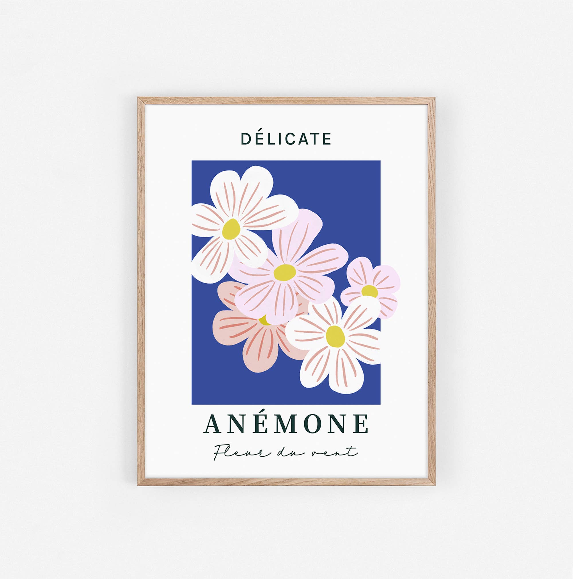 Graphijoy - Wholesale Poster - Anemone floral poster