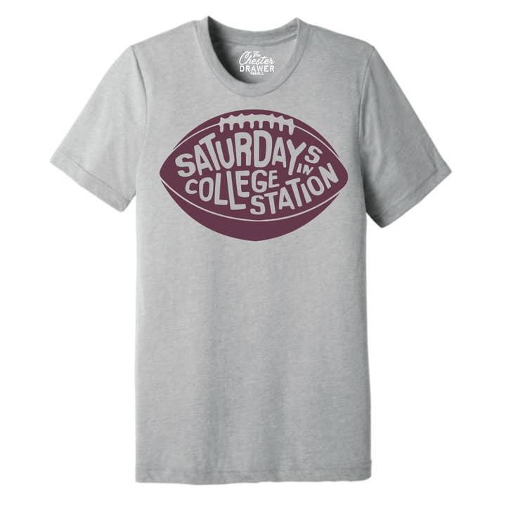 Saturdays in College Station for wholesale by The Chester Drawer