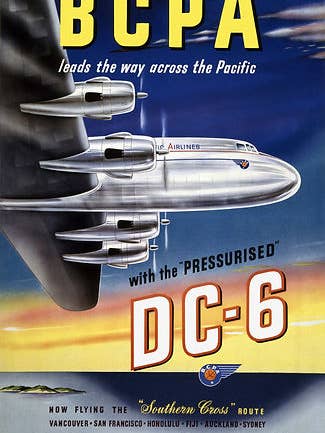 British Airways - BCPA British Commonwealth Pacific Airlines 902 for wholesale by Clanna Cards