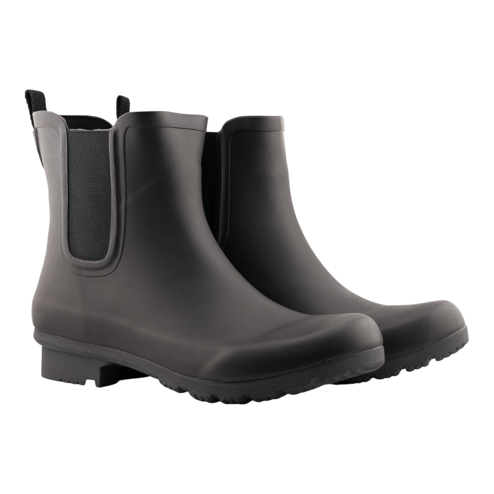 ROMA BOOTS - Wholesale Rain Boots - Women's - CHELSEA MATTE EGGPLANT WOMEN'S ANKLE RAIN BOOTS