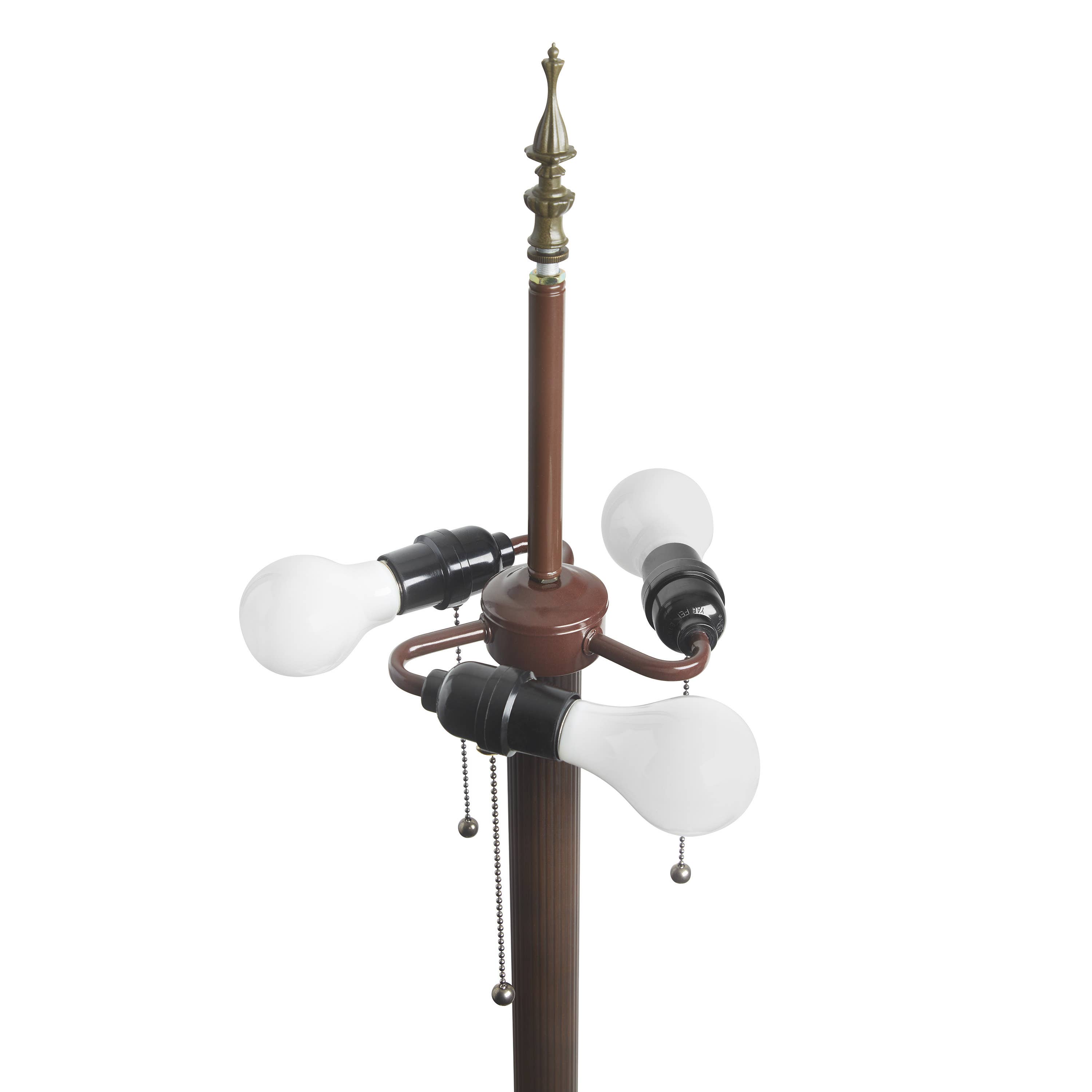 River of Goods - Wholesale Floor Lamp - 65"H Hampstead Green Tiffany Style Stained Glass Floor Lamp12