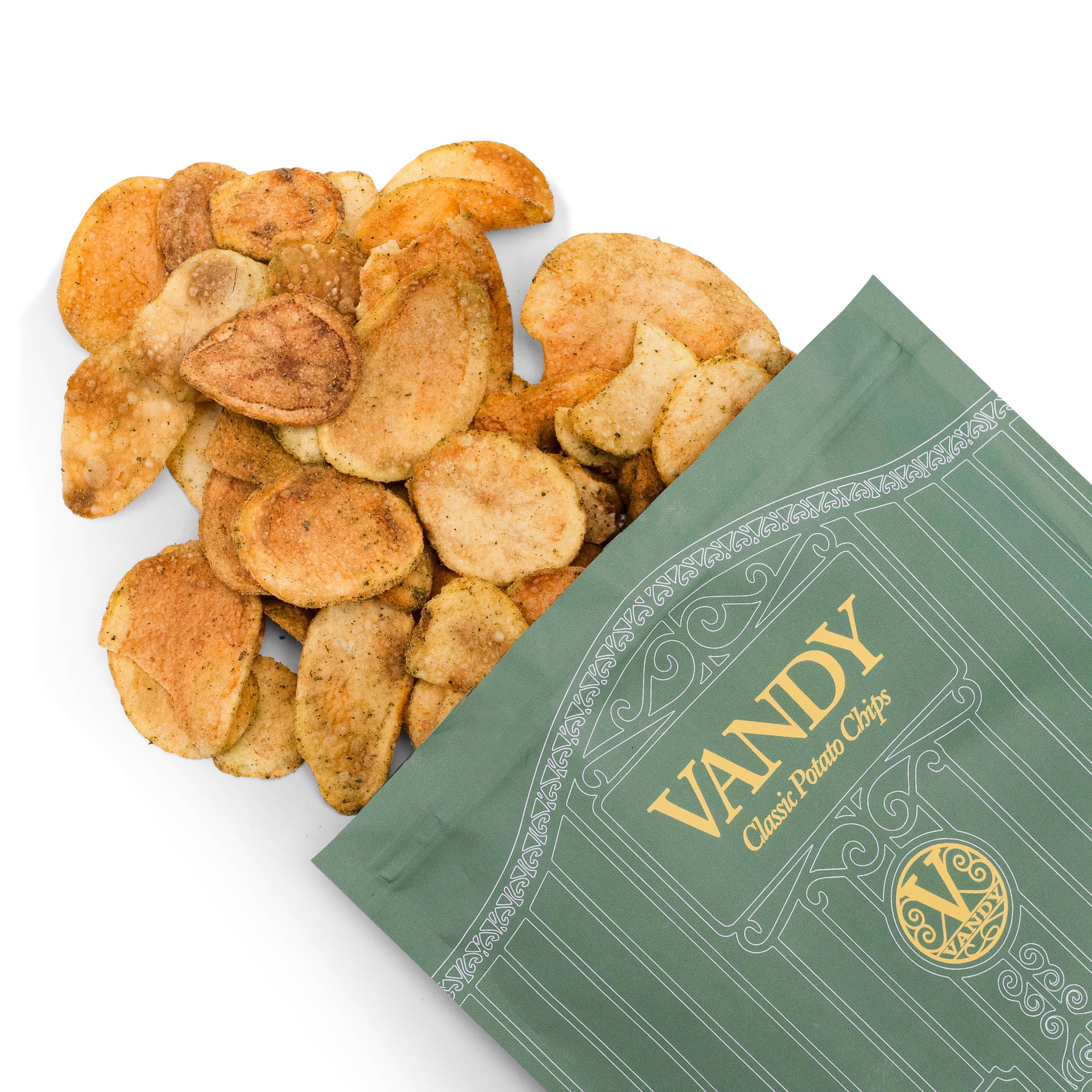 Ancient Crunch - Wholesale Chips - Vandy Crisps, Herbes de Provence, 5oz Bag Case1