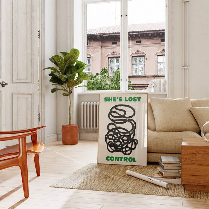 Fanclub - Wholesale Art Print - She's Lost Control Joy Division Music Giclée Art Print1