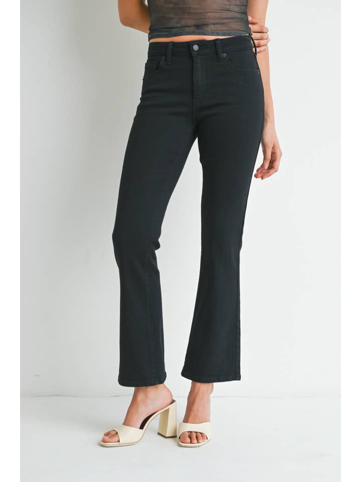 Just USA Jeans - Wholesale Jeans - Women's - JP373 - BLK - Petite Bootcut