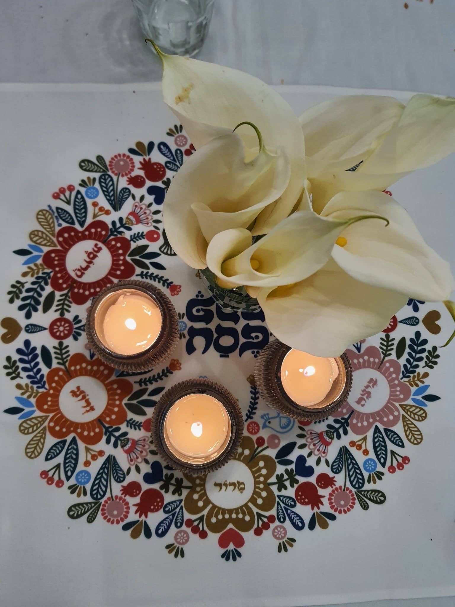 EleyOri - Wholesale Tablecloth - Passover Seder Plate Table Centrepiece Decor5