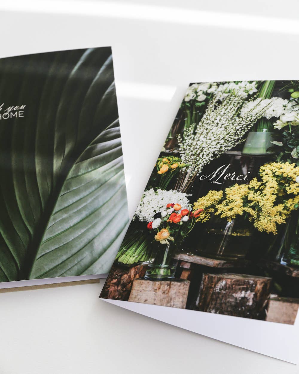 Ocean Sky Lab - Wholesale Thank You Card - Thank You Card - "Merci" | Flower Shop | Ranunculus1