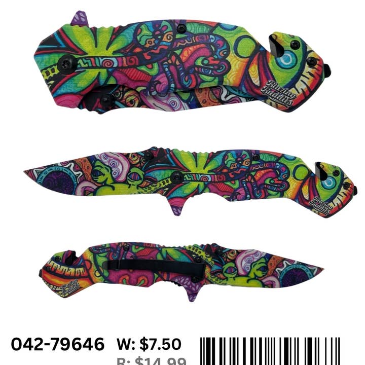 Smithco Distributing - Wholesale Pocket Knife/Holder - Battle Buddy Knives, Pocket Knife182