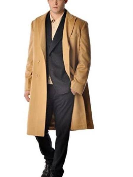 Pardessus pour homme 100 % cachemire - Manteau en pur cachemire pour la vente par Alberto Nardoni