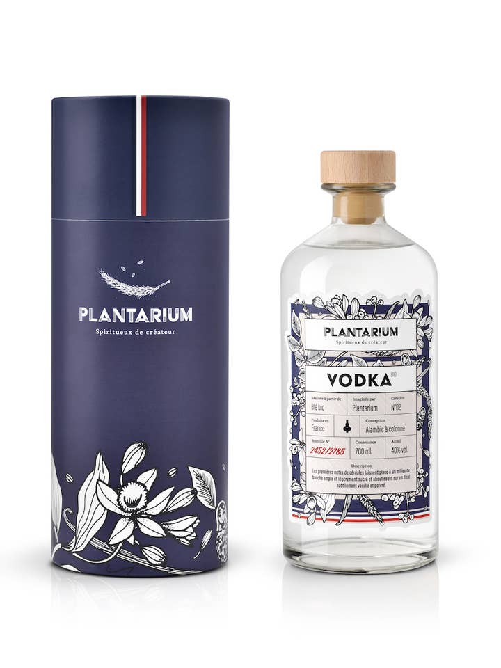 Organic vodka for wholesale by Plantarium