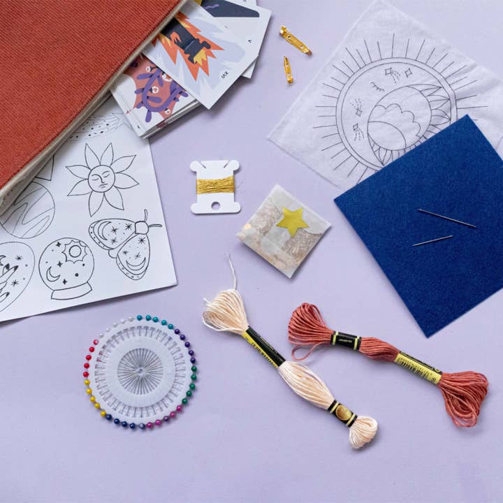 La Petite Épicerie - Wholesale Embroidery/Cross Stitch Supplies - MKMI kit - My astro embroidery3