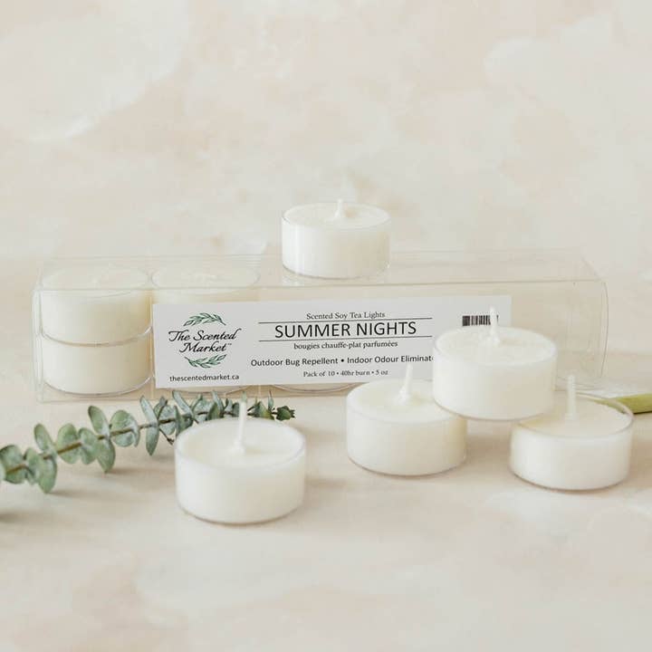 SUMMER NIGHTS Tea Lights for wholesale by The Scented Market
