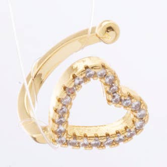 VERPACKUNG 2 EARCUFF - Linie RANIA - Artikelnummer 97C144 für den Großhandel von Sodini