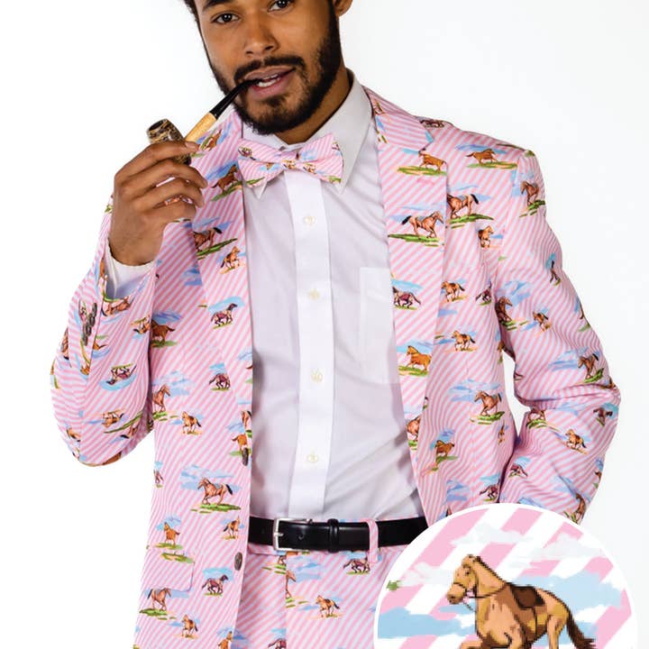 The Supreme Steed | Derby Horses Blazer for wholesale by Shinesty, Inc